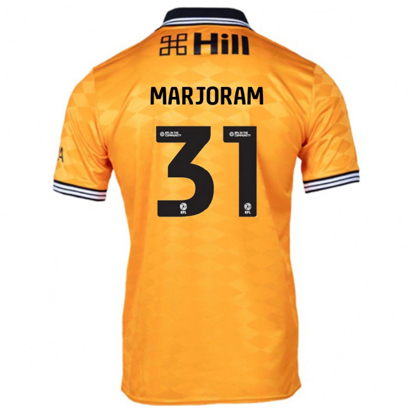 Danxen Hombre Camiseta Sophie Marjoram #31 Naranja 1ª Equipación 2024/25 La Camisa