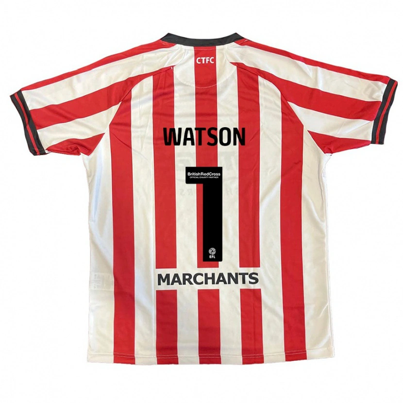 Danxen Hombre Camiseta Aimee Watson #1 Rojo Blanco 1ª Equipación 2024/25 La Camisa