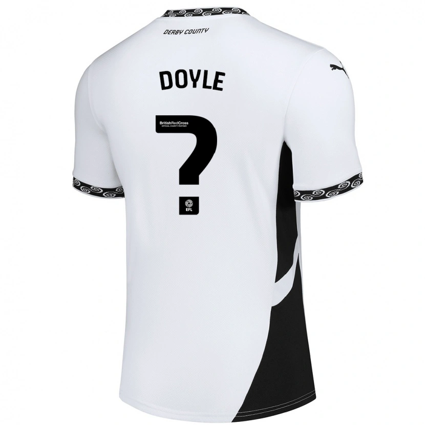 Danxen Hombre Camiseta Aj Doyle #0 Blanco Negro 1ª Equipación 2024/25 La Camisa