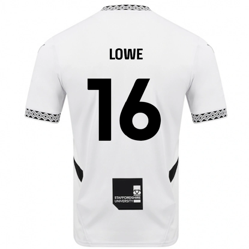 Danxen Hombre Camiseta Jason Lowe #16 Blanco 1ª Equipación 2024/25 La Camisa