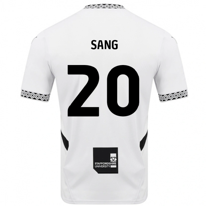 Danxen Hombre Camiseta Tom Sang #20 Blanco 1ª Equipación 2024/25 La Camisa