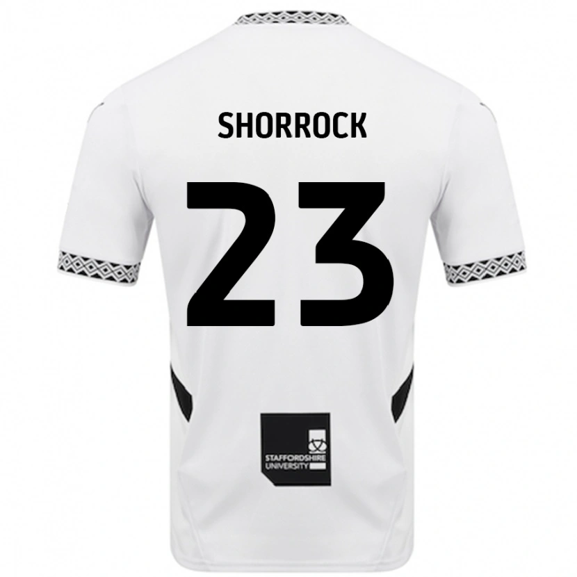 Danxen Hombre Camiseta Jack Shorrock #23 Blanco 1ª Equipación 2024/25 La Camisa