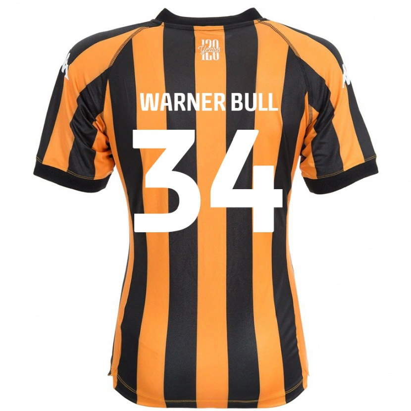 Danxen Hombre Camiseta Lucy Warner-Bull #34 Negro Ámbar 1ª Equipación 2024/25 La Camisa