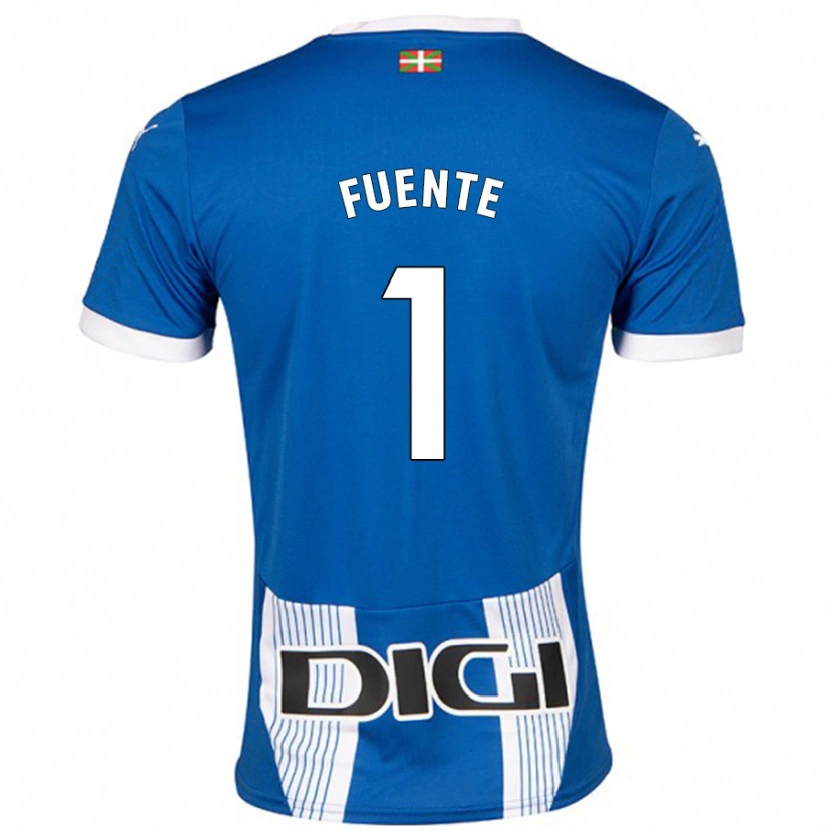 Danxen Hombre Camiseta Sofía Fuente #1 Azul 1ª Equipación 2024/25 La Camisa