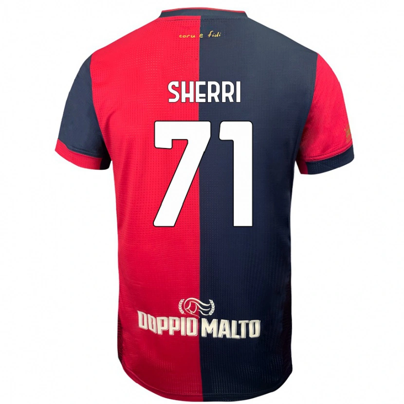 Danxen Hombre Camiseta Alen Sherri #71 Rojo Azul Más Oscuro 1ª Equipación 2024/25 La Camisa