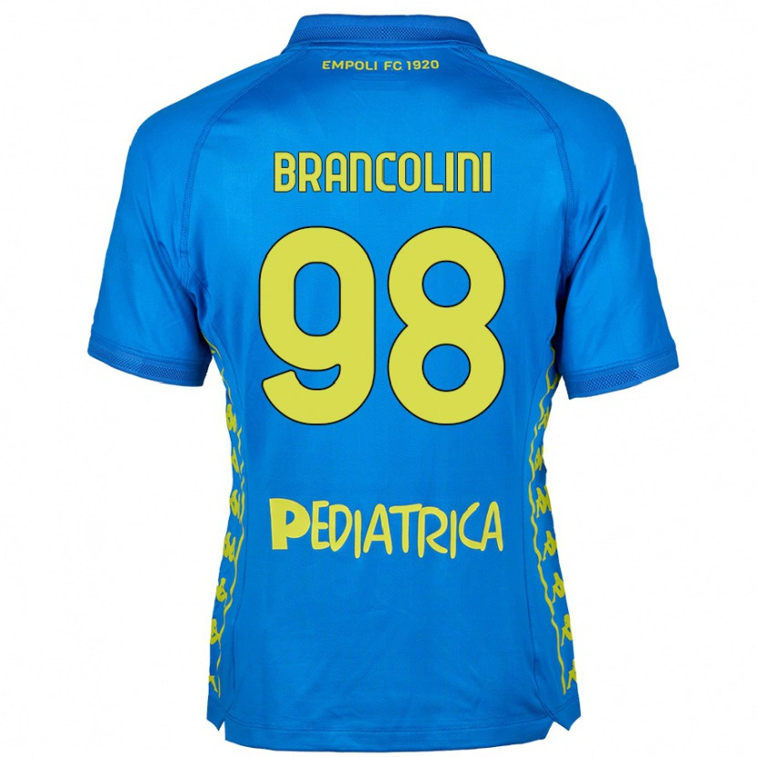 Danxen Hombre Camiseta Federico Brancolini #98 Azul 1ª Equipación 2024/25 La Camisa