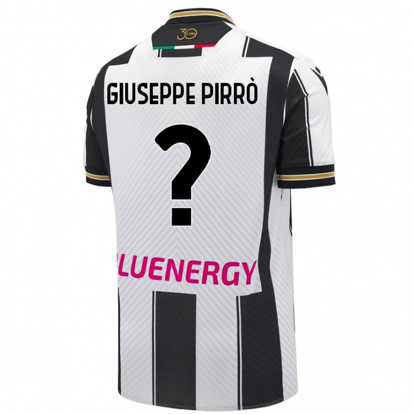 Danxen Hombre Camiseta Marco Giuseppe Pirrò #0 Blanco Negro 1ª Equipación 2024/25 La Camisa