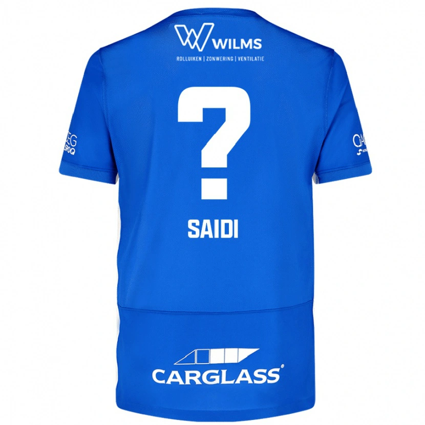 Danxen Hombre Camiseta Assil Saidi #0 Azul 1ª Equipación 2024/25 La Camisa