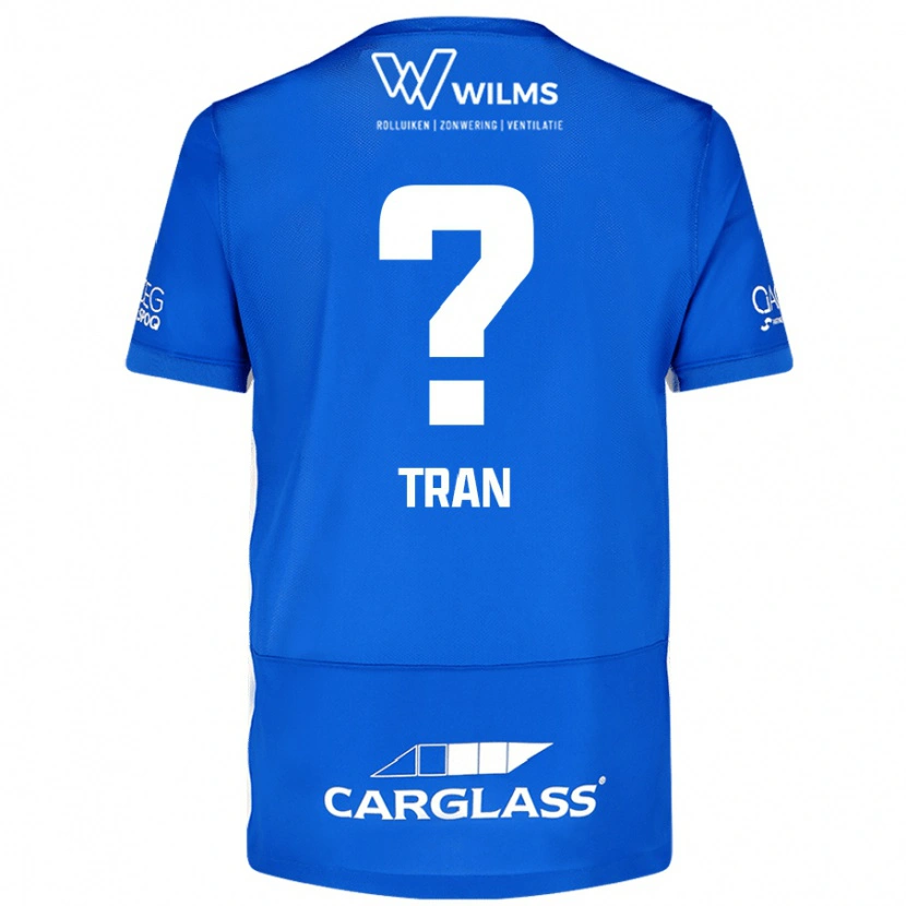 Danxen Hombre Camiseta Lenn-Minh Tran #0 Azul 1ª Equipación 2024/25 La Camisa