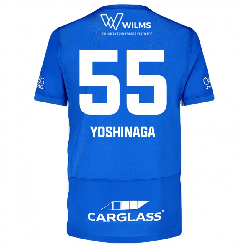 Danxen Hombre Camiseta Yumeki Yoshinaga #55 Azul 1ª Equipación 2024/25 La Camisa