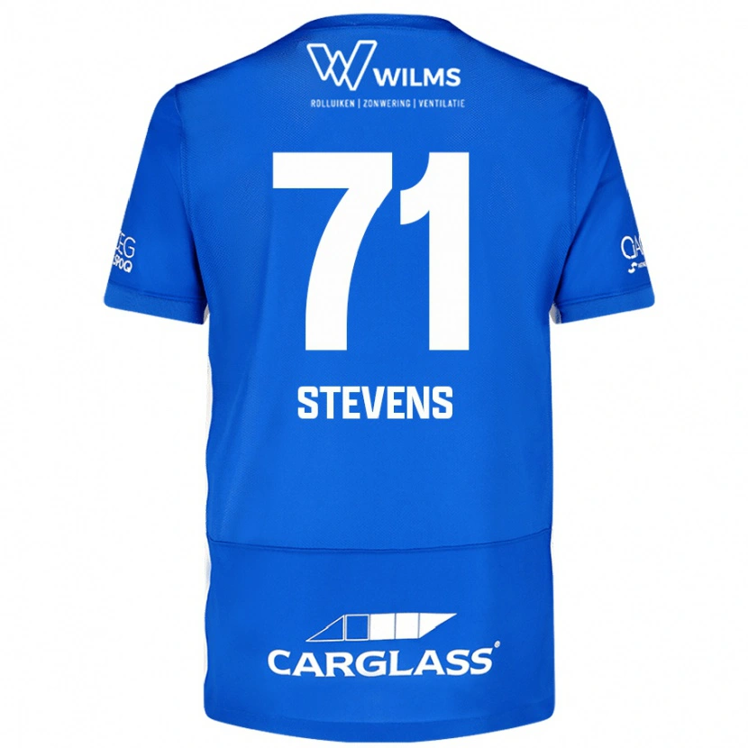 Danxen Hombre Camiseta Brent Stevens #71 Azul 1ª Equipación 2024/25 La Camisa