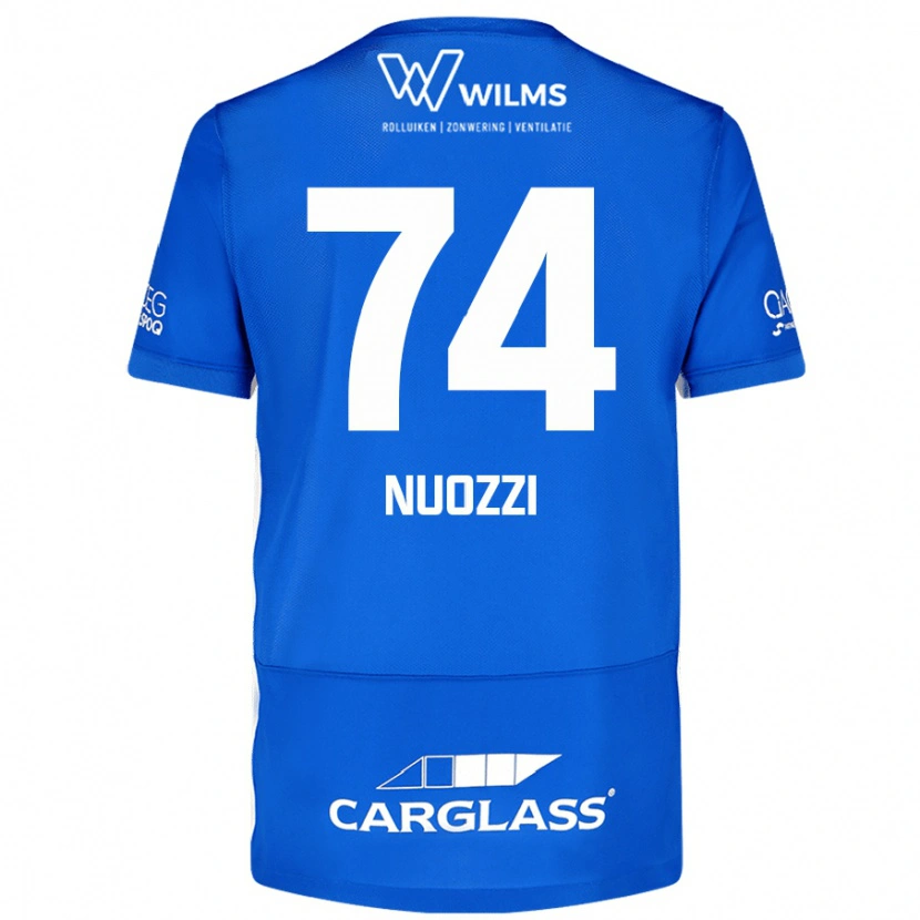 Danxen Hombre Camiseta Cédric Nuozzi #74 Azul 1ª Equipación 2024/25 La Camisa