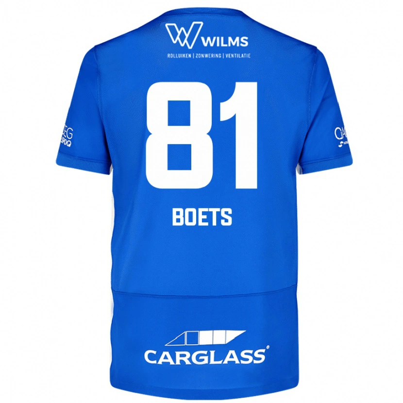 Danxen Hombre Camiseta Keo Boets #81 Azul 1ª Equipación 2024/25 La Camisa