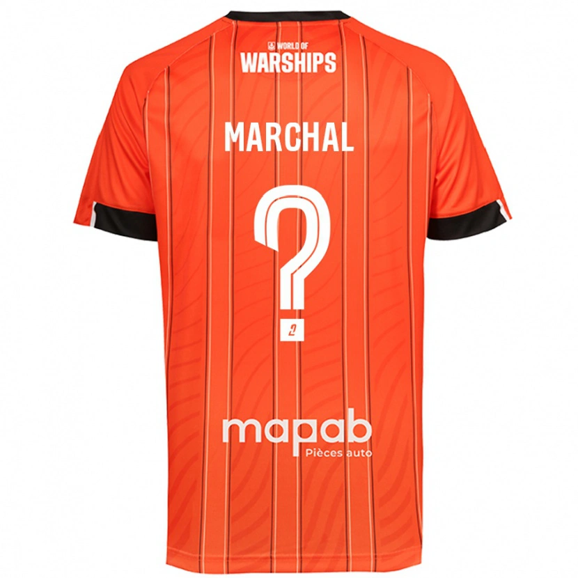 Danxen Hombre Camiseta Noam Marchal #0 Naranja 1ª Equipación 2024/25 La Camisa