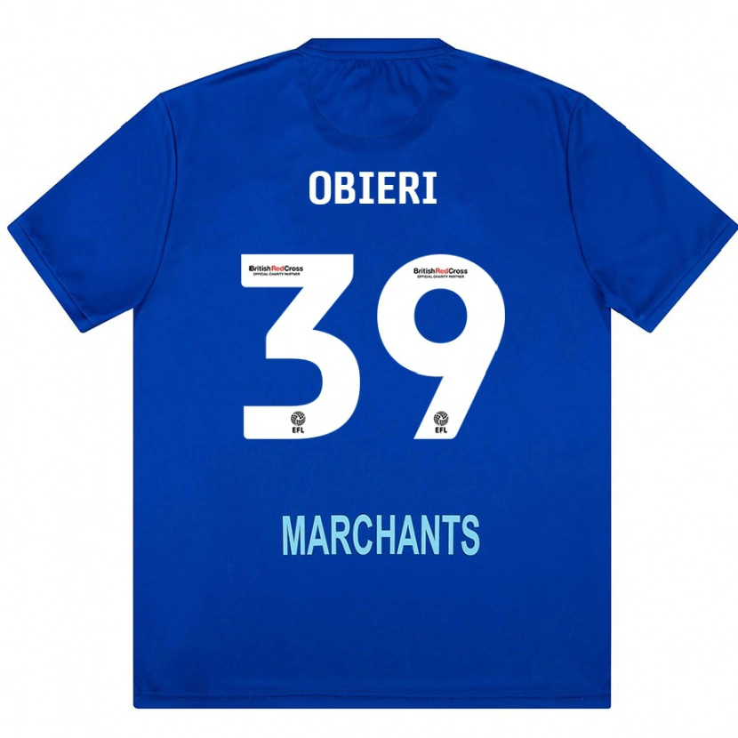Danxen Hombre Camiseta Sopuruchukwu Obieri #39 Verde 2ª Equipación 2024/25 La Camisa