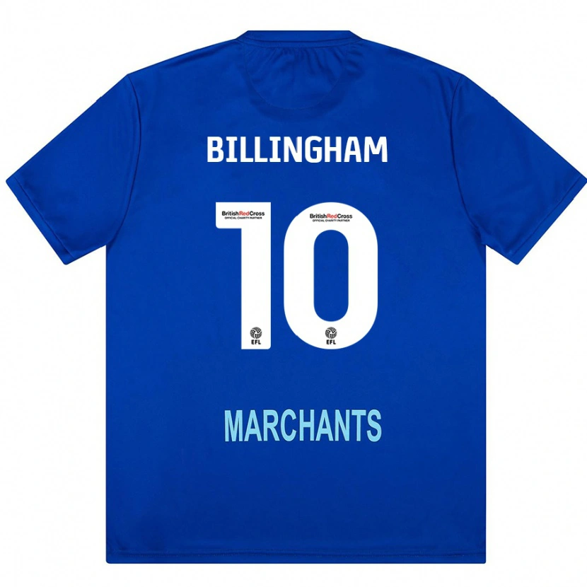 Danxen Hombre Camiseta Lily Billingham #10 Verde 2ª Equipación 2024/25 La Camisa