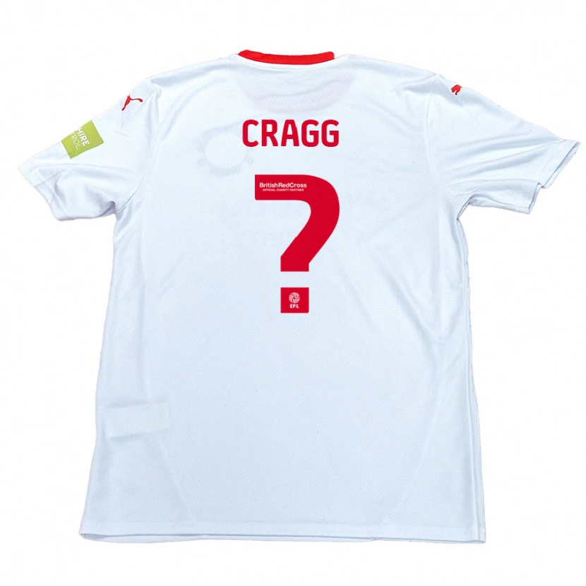 Danxen Hombre Camiseta Rio Cragg #0 Blanco 2ª Equipación 2024/25 La Camisa