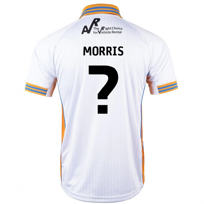Danxen Hombre Camiseta Cammron Morris #0 Blanco 2ª Equipación 2024/25 La Camisa