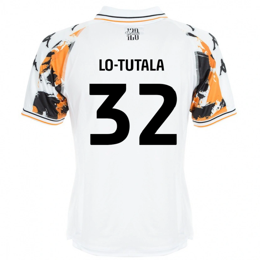 Danxen Hombre Camiseta Thimothée Lo-Tutala #32 Blanco 2ª Equipación 2024/25 La Camisa