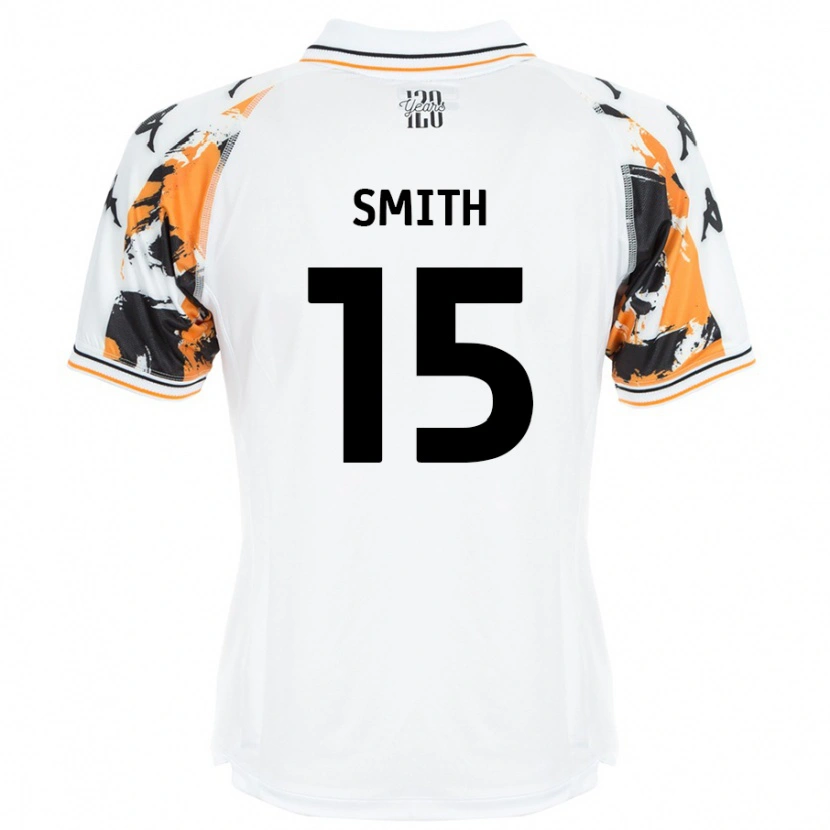 Danxen Hombre Camiseta Suey Smith #15 Blanco 2ª Equipación 2024/25 La Camisa
