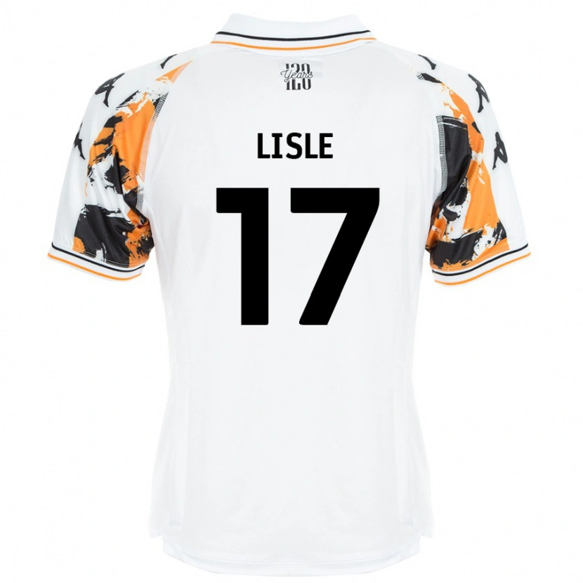 Danxen Hombre Camiseta Mary Lisle #17 Blanco 2ª Equipación 2024/25 La Camisa