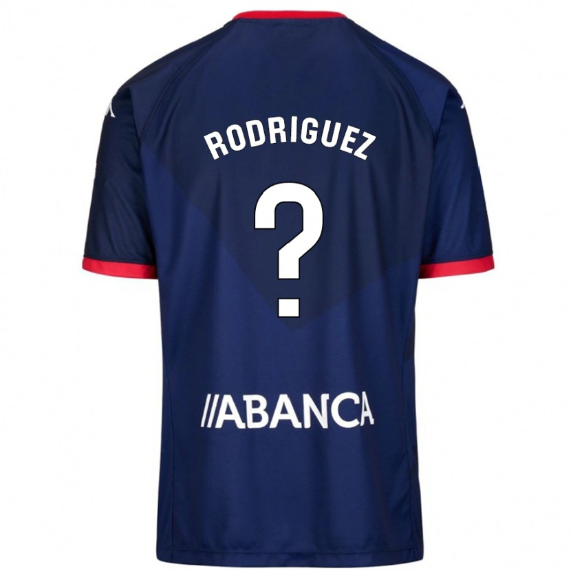 Danxen Hombre Camiseta Clara Rodríguez #3 Azul Marino 2ª Equipación 2024/25 La Camisa