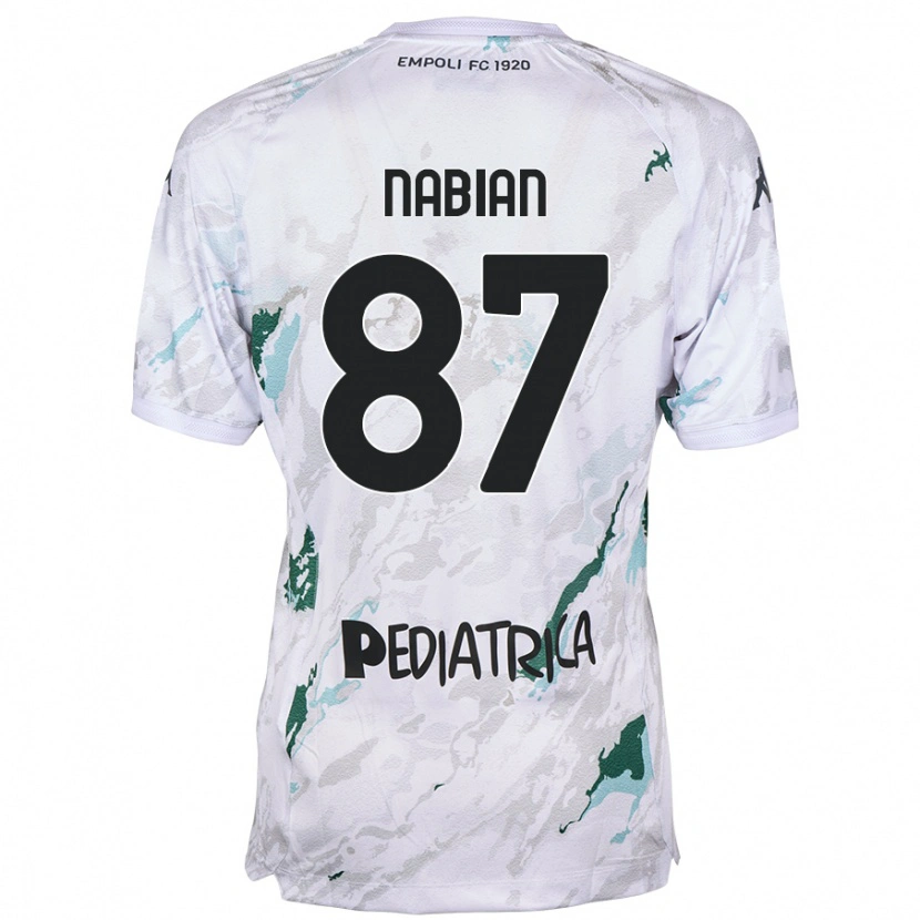 Danxen Hombre Camiseta Herculano Nabian #87 Gris 2ª Equipación 2024/25 La Camisa