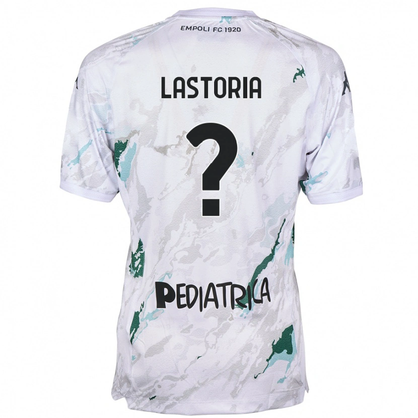 Danxen Hombre Camiseta Tommaso Lastoria #0 Gris 2ª Equipación 2024/25 La Camisa