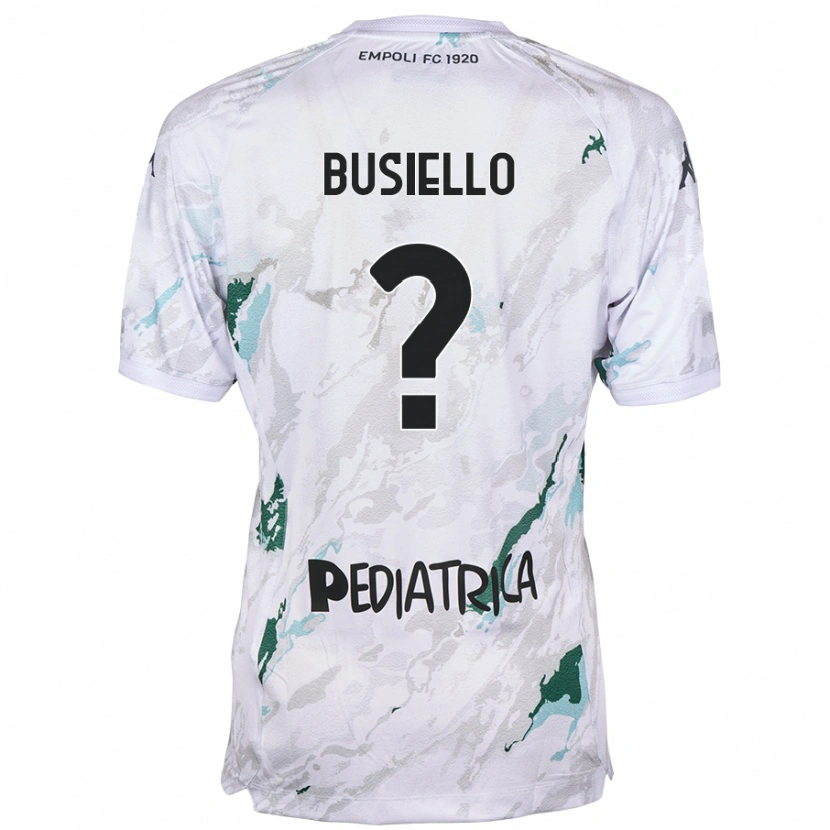 Danxen Hombre Camiseta Danilo Busiello #0 Gris 2ª Equipación 2024/25 La Camisa
