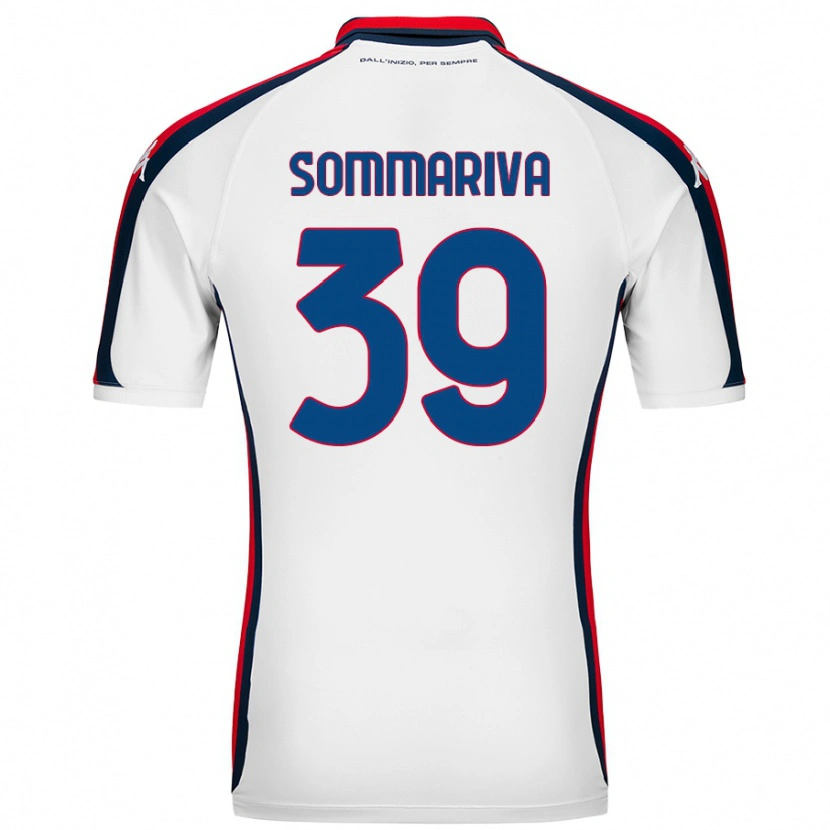 Danxen Hombre Camiseta Daniele Sommariva #39 Blanco 2ª Equipación 2024/25 La Camisa