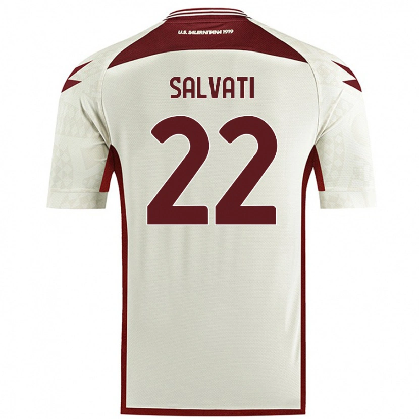 Danxen Hombre Camiseta Gregorio Salvati #22 Color Crema 2ª Equipación 2024/25 La Camisa