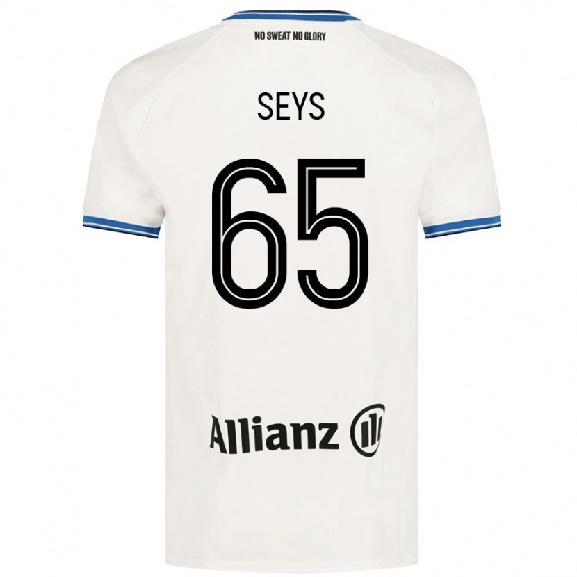 Danxen Hombre Camiseta Joaquin Seys #65 Blanco 2ª Equipación 2024/25 La Camisa