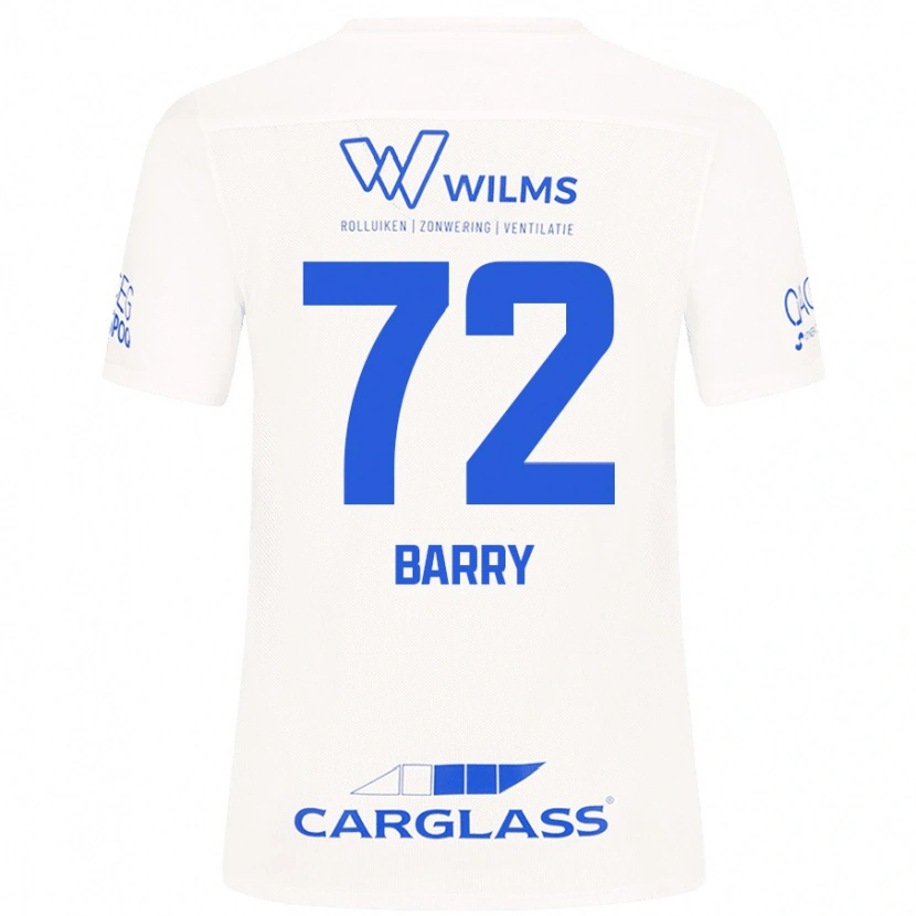 Danxen Hombre Camiseta Alpha Barry #72 Blanco 2ª Equipación 2024/25 La Camisa
