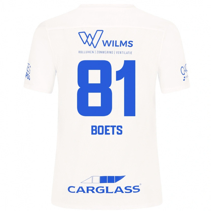 Danxen Hombre Camiseta Keo Boets #81 Blanco 2ª Equipación 2024/25 La Camisa
