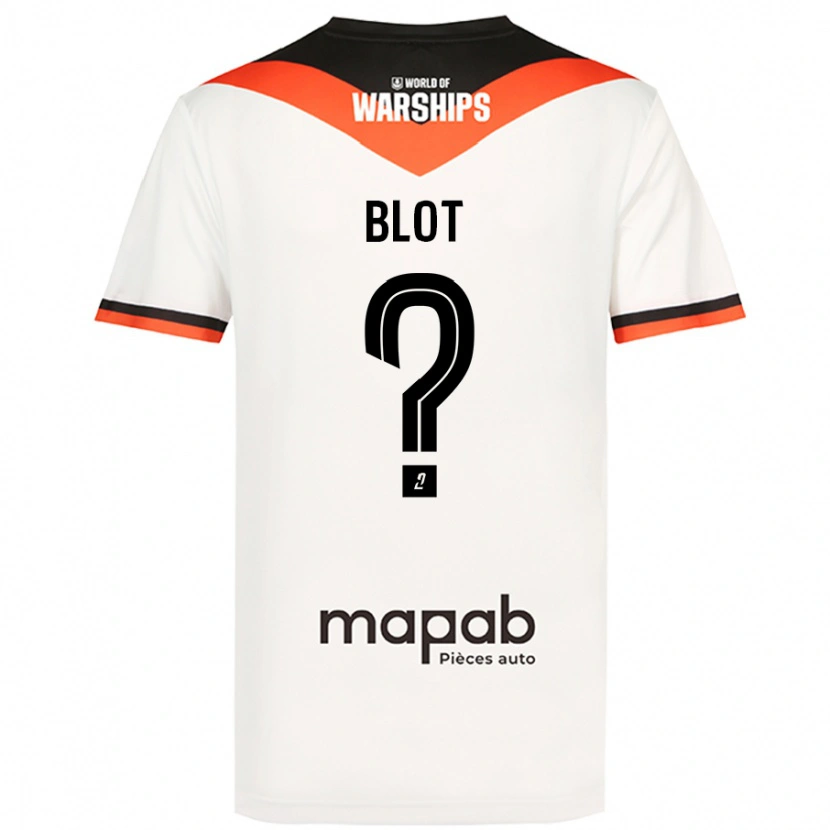 Danxen Hombre Camiseta Enzo Blot #0 Blanco 2ª Equipación 2024/25 La Camisa