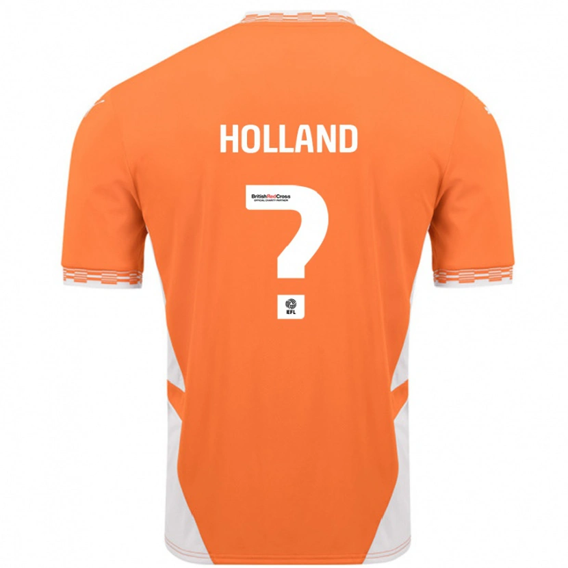 Danxen Mujer Camiseta Bella Holland #0 Naranja Blanco 1ª Equipación 2024/25 La Camisa