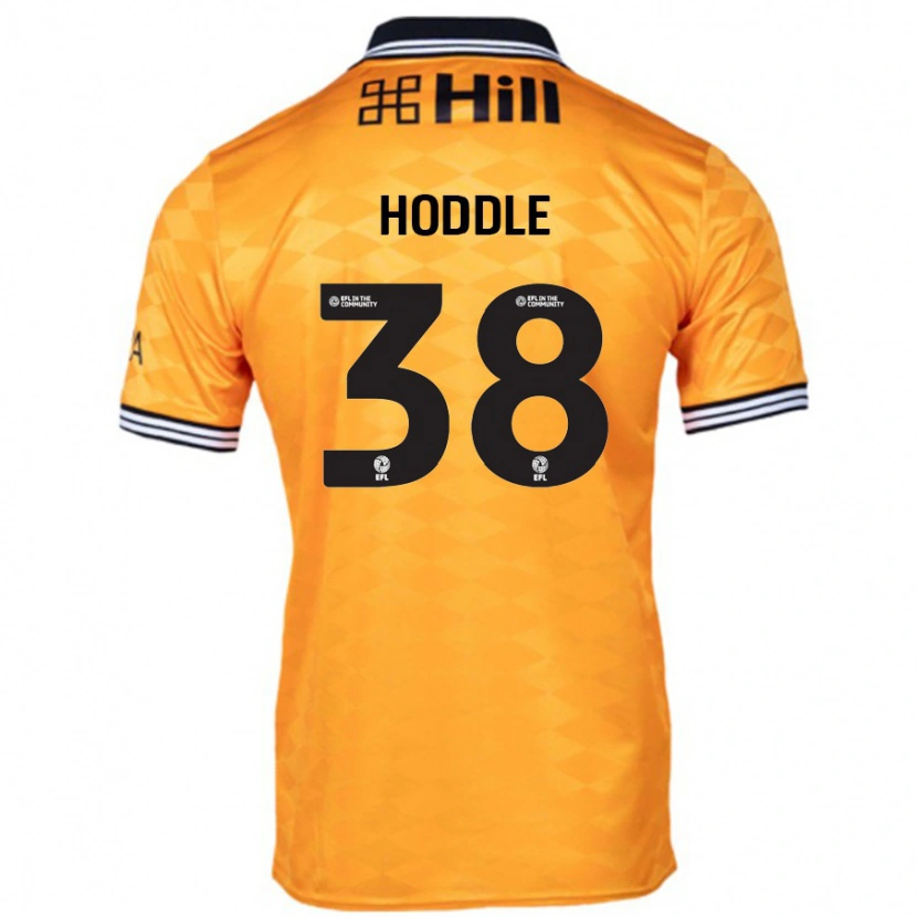 Danxen Mujer Camiseta George Hoddle #38 Naranja 1ª Equipación 2024/25 La Camisa