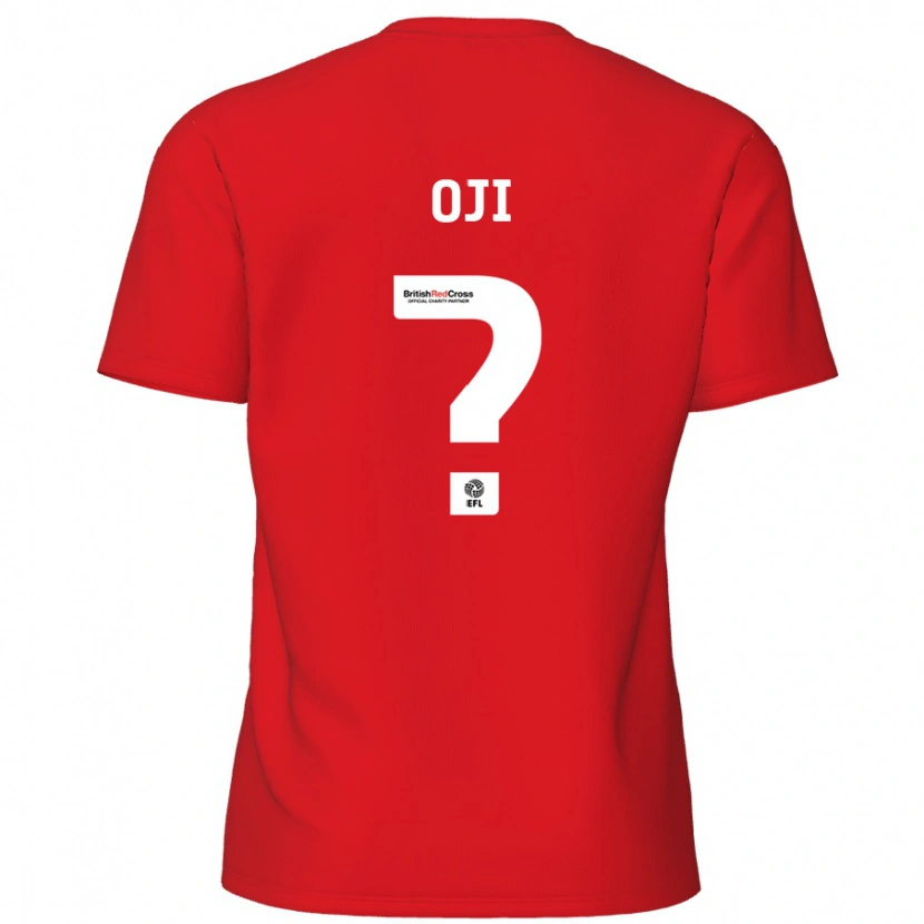 Danxen Mujer Camiseta Uko Oji #0 Rojo 1ª Equipación 2024/25 La Camisa