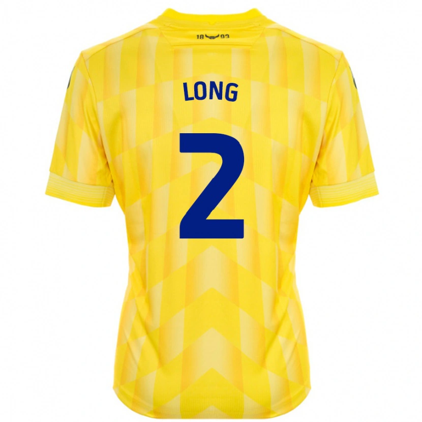 Danxen Mujer Camiseta Sam Long #2 Amarillo 1ª Equipación 2024/25 La Camisa