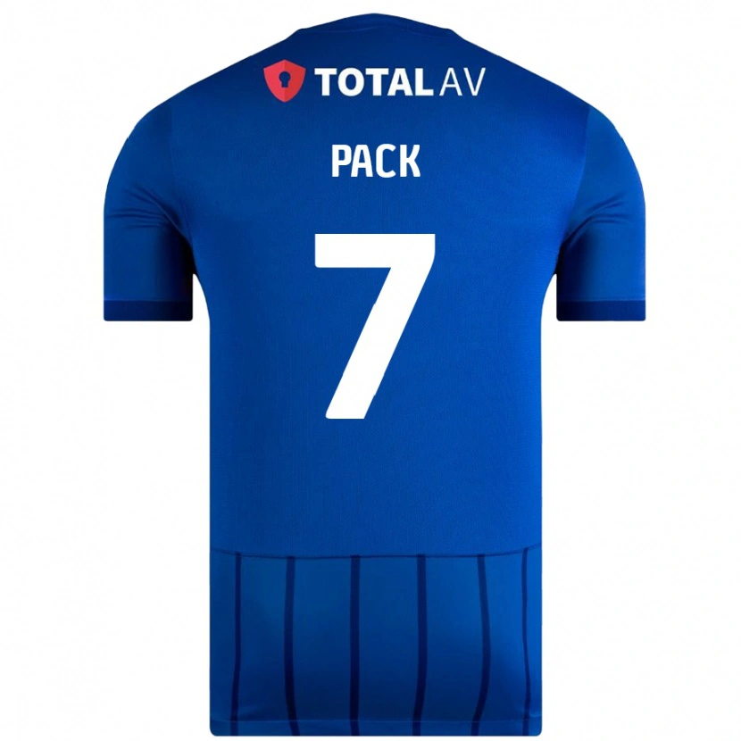 Danxen Mujer Camiseta Marlon Pack #7 Azul 1ª Equipación 2024/25 La Camisa