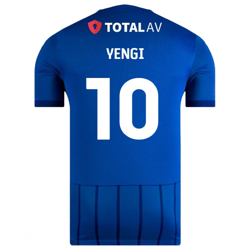 Danxen Mujer Camiseta Kusini Yengi #10 Azul 1ª Equipación 2024/25 La Camisa