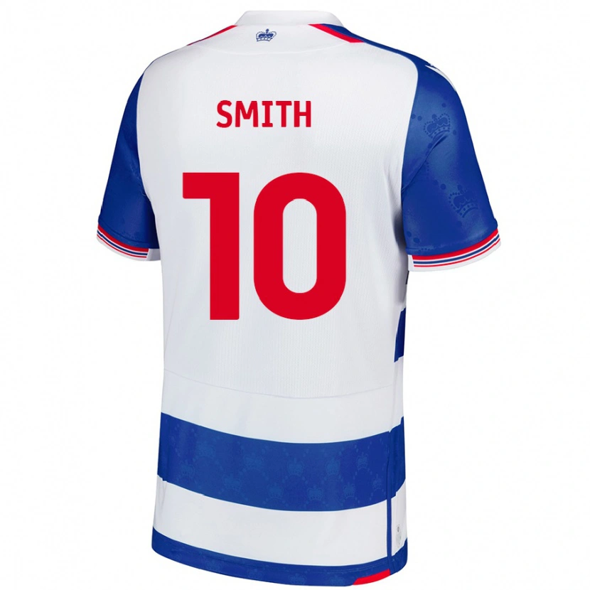 Danxen Mujer Camiseta Sam Smith #10 Azul Blanco 1ª Equipación 2024/25 La Camisa