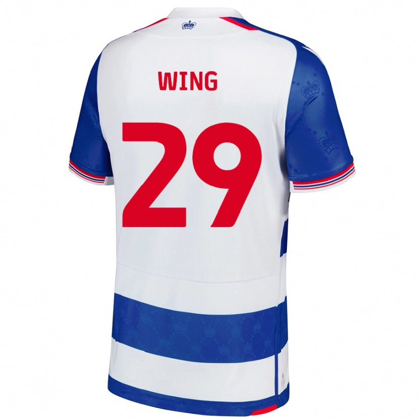 Danxen Mujer Camiseta Lewis Wing #29 Azul Blanco 1ª Equipación 2024/25 La Camisa