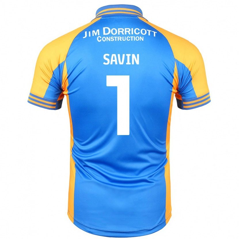 Danxen Mujer Camiseta Toby Savin #1 Azul Ámbar 1ª Equipación 2024/25 La Camisa