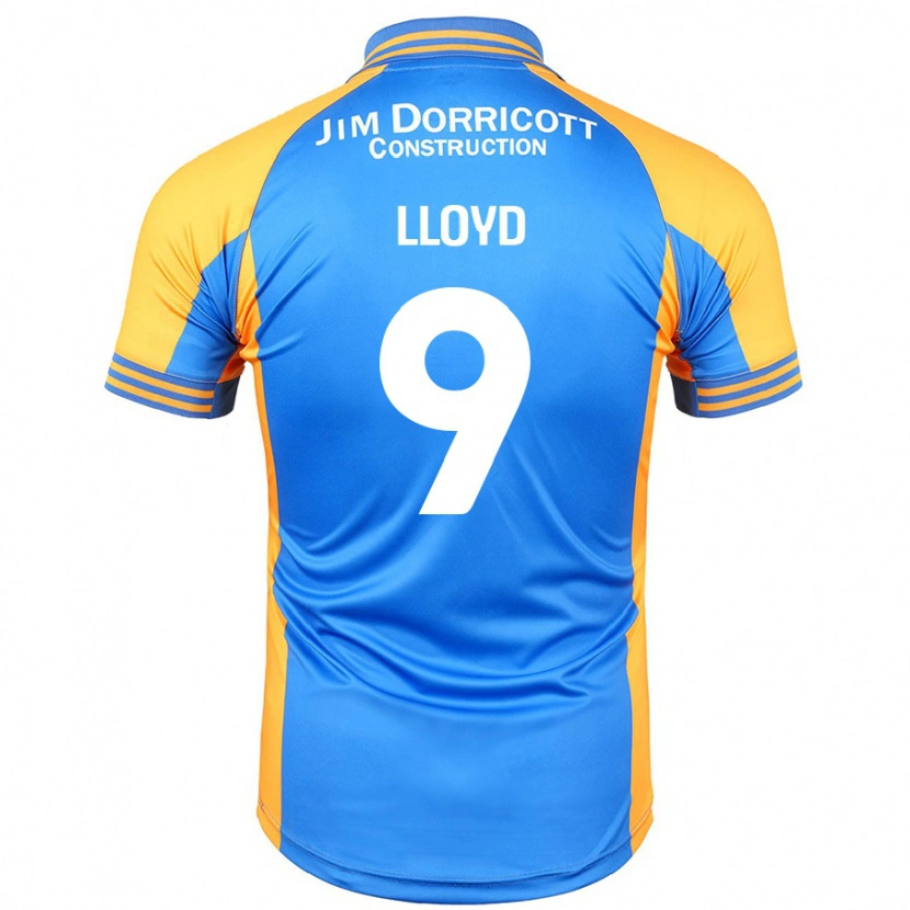 Danxen Mujer Camiseta George Lloyd #9 Azul Ámbar 1ª Equipación 2024/25 La Camisa