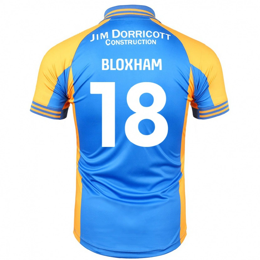 Danxen Mujer Camiseta Tom Bloxham #18 Azul Ámbar 1ª Equipación 2024/25 La Camisa