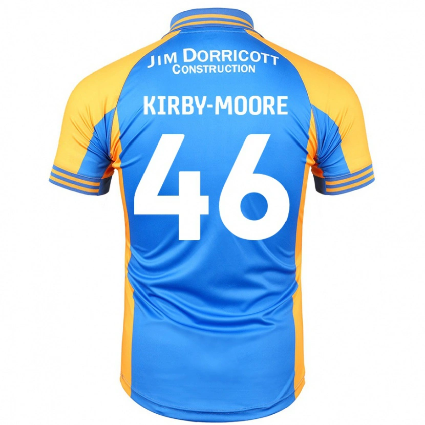 Danxen Mujer Camiseta Harvey Kirby-Moore #46 Azul Ámbar 1ª Equipación 2024/25 La Camisa