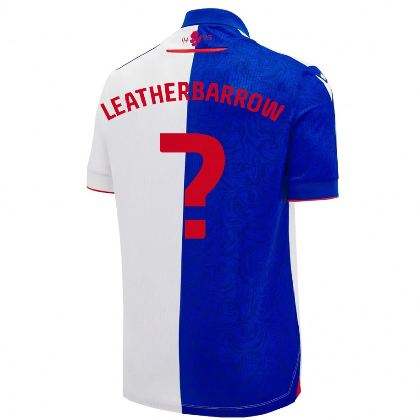 Danxen Mujer Camiseta Freddie Leatherbarrow #0 Azul Cielo Blanco 1ª Equipación 2024/25 La Camisa