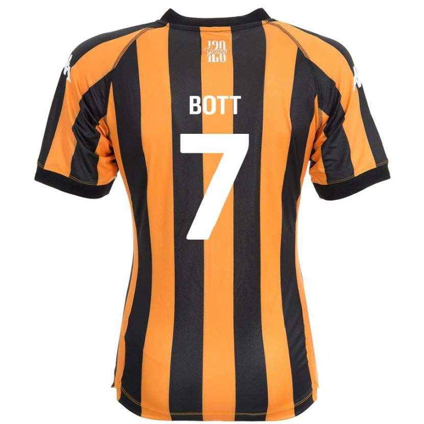Danxen Mujer Camiseta Liberty Bott #7 Negro Ámbar 1ª Equipación 2024/25 La Camisa