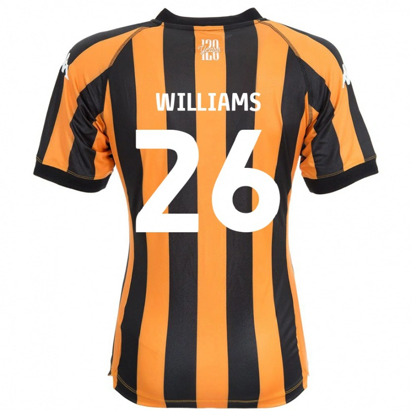 Danxen Mujer Camiseta Annabel Williams #26 Negro Ámbar 1ª Equipación 2024/25 La Camisa